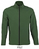 Chaqueta Soft Shell Race Hombre Sols - Color Verde Botella